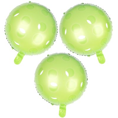 100% Liked-3pcs 18 Inch Pickleball Mylar Balloons, Pickleball Theme Birthday Party, Pickle Tennis Party, Pickleball Bachelorette Theme, Pickleball Party Favors