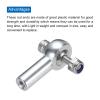 uxcell M3xL25mm Ball Rods End Head Ball Joint Buckle Steering Connecting Pushrod Tie for RC Model with Nuts 8Pcs view 4