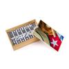 Domino Cubano Doble Nueve Cuban Dominoes Double Nine with Cuban Flag on Chips Cuban Traditions Great for Gift view 3