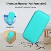 Elonbo Carrying Case for TaddToy/WELLSTG/Beijue/FAMILY POCKET/CCTU/X- JOYKIDS/GREENCREEK/Beico/KAVOYI/GuaiyeyeAP/TEBIYOU Handheld Game Console, Portable Electronic Gaming Player Bag, Green view 4