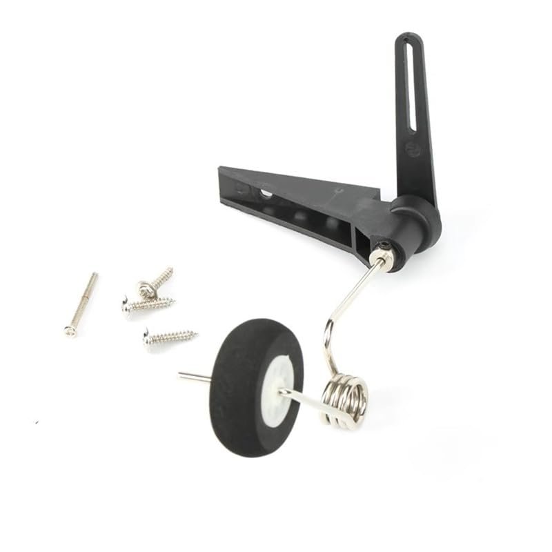 DAYUDDRICAR Rc Airplane Part Tail Landing Gear Set with Wheel 30mm Kit for Rc Model Airplane Plane Spare Part