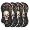 GOODOLD Skull and Mushroom Muslin Baby Burp Cloths - Super Absorbent and Soft Burping Rags - Cotton Burp Clothes Set for Boys and Girls, 1 Pack view 2