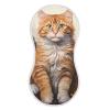 GOODOLD Standing Cats Muslin Baby Burp Cloths - Super Absorbent and Soft Burping Rags - Cotton Burp Clothes Set for Boys and Girls, 1 Pack view 1