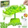Yeopopshop Frog Balance Game, Balance Board Game, Two-Player Balanced Tree Board Game, Montessori Frog Balance Tree Educational Toys, Children Desktop Game Gift for Boys Girls view 1