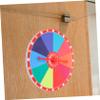 PRETYZOOM Prize Wheel for Parties Wall-mounted Game Prop Shows Carnivals and Holiday Events Engaging Lightweight and Portable view 2