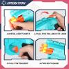 2 Pack with Rotating Barrel Toy Gun with Soft Bullets, Manual Continuous Emission Foam Blaster Toy Pistol Model, Shooting Game Educational Toys Gifts for Kids Boys Girls Adults Ages 6+ view 3