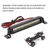 RC Light Bar, 20 LEDs High Brightness Aluminum Single Row Simulated Roof Light Lighting for 1/10 RC Crawler Car Remote & App Controlled Vehicle Parts view 3