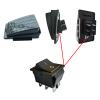 2 PCS 6V 12Volt Foot Pedal Switch for Ride on Car Replacement Parts,Universal Automatic Reset Compatible with Powered Wheels Kids Electric Cars Accelerator Gas Pedal Foot Pedal Reset Switch view 2