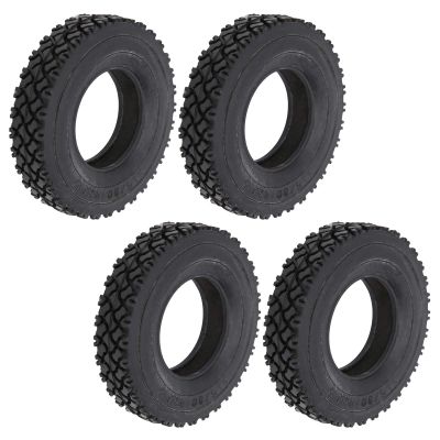 4Pcs 20mm RC Car Rubber Tires,Width RC Car Tyre RC Car Parts Tire & Wheel Sets for Tractor Truck 1/14 RC Car Wheels & Tires