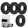4Pcs 20mm RC Car Rubber Tires,Width RC Car Tyre RC Car Parts Tire & Wheel Sets for Tractor Truck 1/14 RC Car Wheels & Tires view 2