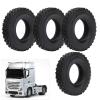 4Pcs 20mm RC Car Rubber Tires,Width RC Car Tyre RC Car Parts Tire & Wheel Sets for Tractor Truck 1/14 RC Car Wheels & Tires view 4