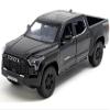 2023 Tundra TRD 4x4 Pickup Truck Black with Sunroof and Wheel Rack 1/24 Diecast Model Car H08555R-BK view 1
