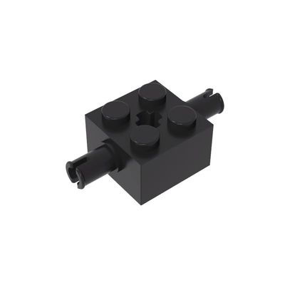 Gobricks 30000 65514 Brick Special 2x2 With 2 Pins And Axle Hole, 50 pcs
