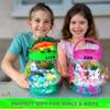 2Pepers DIY Dinosaur Gifts for Boys, Kids Birthday Gifts Arts and Crafts for Boys Nightlight Terrarium Kit, Toys for Age 3 4 5 6 7 8 9 10 11 12 Year Old view 2