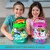 2Pepers Fairy & Unicorn Nightlight Arts and Crafts for Girls Age 4 5 6 7 8 Years Old, DIY Kids Crafts Terrarium Kit, Best Birthday Presents & Easter Gifts for Girls view 2
