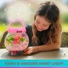 2Pepers Fairy & Unicorn Nightlight Arts and Crafts for Girls Age 4 5 6 7 8 Years Old, DIY Kids Crafts Terrarium Kit, Best Birthday Presents & Easter Gifts for Girls view 4