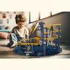 The Learning Journey International Techno Trax Galactic Adventure, Action Packed Roller Coaster Building Kit, STEM Gift for Boys and Girls Age 8+, 300+ pc Set view 2