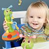 Atlodas Children's Electric Caterpillar Saxophone Toys, Dancing Saxophone Caterpillar, Battery Powered Baby Sensory Musical Toys with Music and LED Lights (2 Set) view 4