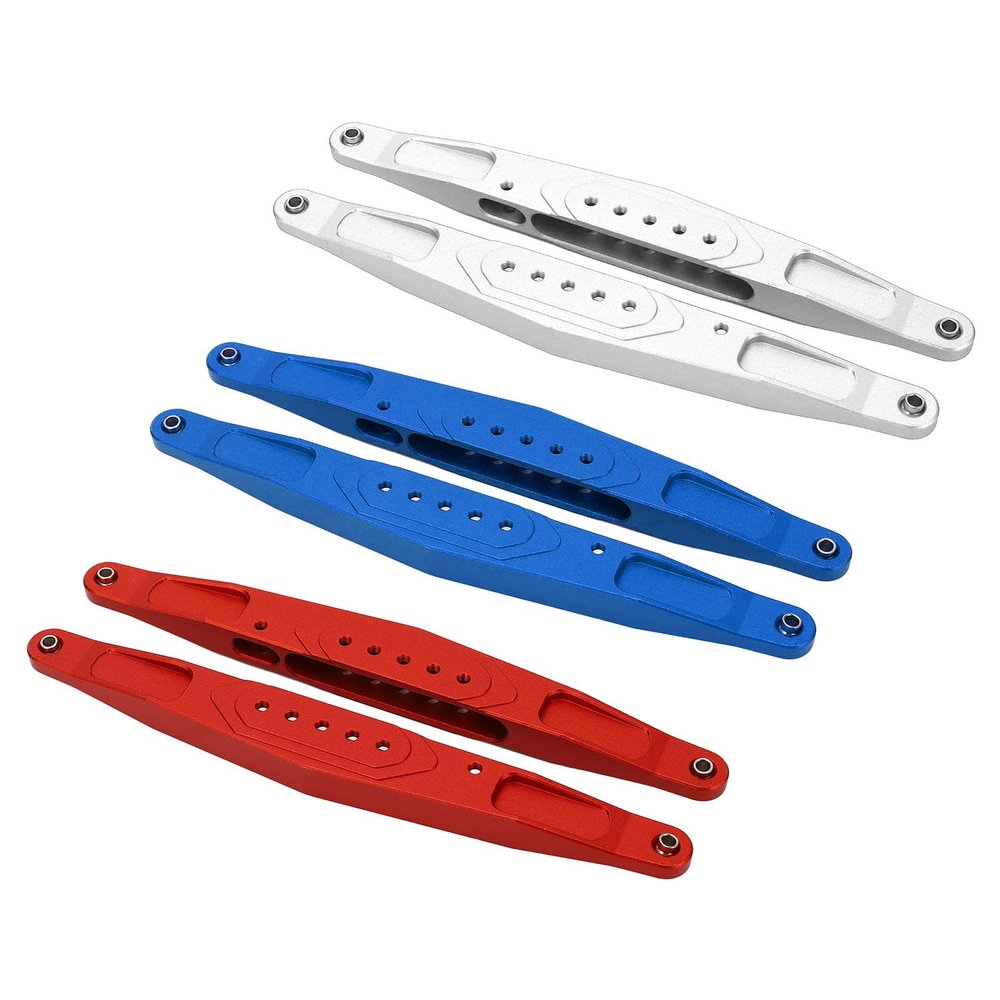 Aluminum Alloy Trailing Arms, Enhanced Stability & Control for 1/10 RC Cars, Direct Fit for Losi Baja Rey Hammer Rey Models, with No Hassle Installation