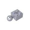 57909 Technic Brick Modified 2x2 And Axle Hole With 6 Holes In Ball, 50 pcs view 1