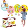 Sinpedex Caterpillar Activity Wall Busy Board for Kids:12 in 1 Sensory Wall Panel for Toddler,Wooden Montessori Educational Toys for Playroom Daycare Nursery Classroom view 1