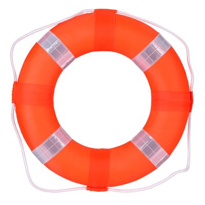 20 Inch / 50cm Pool Safety Life Preserver Throw Ring Buoy- Swim Foam Rings for Swimming Pool Wall Decoration