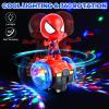 Toys for Boys Age 1 2 3 4 5,Dancing Robot Sensory Toy Car with Colorful Flashing Lights & Music,Interactive Learning Light up Toys for Kids 3-5,Christmas Birthday Gifts for Toddler Boys Girls view 3