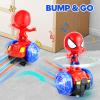 Toys for Boys Age 1 2 3 4 5,Dancing Robot Sensory Toy Car with Colorful Flashing Lights & Music,Interactive Learning Light up Toys for Kids 3-5,Christmas Birthday Gifts for Toddler Boys Girls view 4