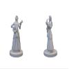 Bard Class Miniature for DND Pathfinder RPG Unpainted Resin 28mm-32mm (Elf Male Lute) view 1