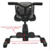 Englacha Uno Rider with Single 8" PU Wheel - Stroller Attachment with Saddle Seat & Seat Pad - Universal Fit for Most Prams with Rear Axle, Tube or Folding Plate, and with at Least 8-inch Rear Wheels view 3