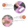 10 Pcs Plush Interlocking Foam Mat, 12x12inch Foam Puzzle Play Mats, Carpet Tiles Floor Padding for Exercise, Yoga, Playroom, Room Floor(Color:Black+Grey+White) view 3