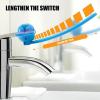 Cartoon Faucet Extender, Faucet Extender, Sink Handle Extender Faucet Extension Attachment for Toddlers Kids Babies (Blue) view 4