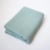 Soft & Cozy Baby Waffle Blanket 43x40in Nursery Blankets for Boys Girls Swaddle Neutral Lightweight Baby and Toddler Throw Blanket Receiving Blanket (Green) view 2