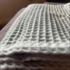 Soft & Cozy Baby Waffle Blanket 43x40in Nursery Blankets for Boys Girls Swaddle Neutral Lightweight Baby and Toddler Throw Blanket Receiving Blanket (Green) view 3