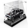 Acrylic Display Case for Building kif 42111 Technic Fast & Furious Dom's Dodge Charger, Transparent Dustproof Display Box Compatible with Building kit 42111 Building Kits, 45 x 21 x 17CM (01-J-2mm) view 3