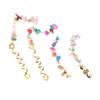 4pcs Hair Accessories for Dreadlock Braids Alloy Natural Stone view 1