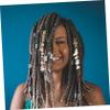 4pcs Hair Accessories for Dreadlock Braids Alloy Natural Stone view 4