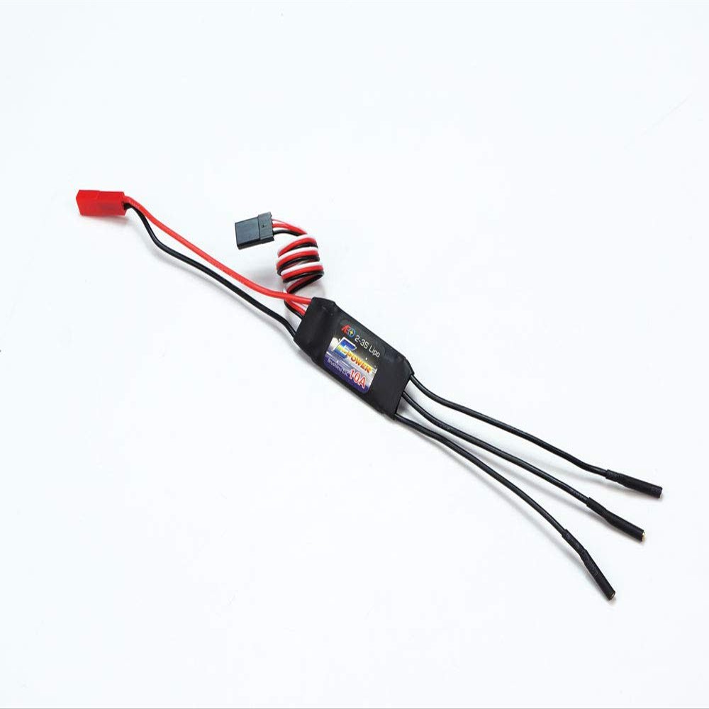 Brushless ESC 5A/1S ; 5A/2S ; 10A 20A 30A 40A Electric Speed Controller for RC Airplane Model Plane Spare Parts (10A ESC * 2PCS)