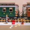Toyvian 1:12 Scale Mini Mailbox Toy, Dollhouse Wooden Postbox Miniature Newspaper Ornaments Mini Envelope Model Dollhouse Furniture Accessories view 2