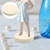 Abaodam 50pcs Round Wooden Miniature Bases for Doll Display Craft Stand Versatile Support for Figurines and Ornaments for Collectors and Hobbyists view 2