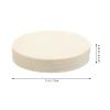 Abaodam 50pcs Round Wooden Miniature Bases for Doll Display Craft Stand Versatile Support for Figurines and Ornaments for Collectors and Hobbyists view 3