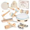 Vanplay Baby Musical Toys Set - Montessori Toys for 2 3 Year Old Boy Girl Birthday Gifts, 8 in 1 Musical Instruments for Toddlers with Drum/Flute/Maracas, Preschool Learning Toys for Baby 18+ Months view 1