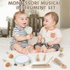 Vanplay Baby Musical Toys Set - Montessori Toys for 2 3 Year Old Boy Girl Birthday Gifts, 8 in 1 Musical Instruments for Toddlers with Drum/Flute/Maracas, Preschool Learning Toys for Baby 18+ Months view 3
