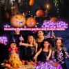 Sosation 100 Pcs Mardi Gras Light up Ring LED Flashing Ring Carnival Throws Party Favors Glow in the Dark Bumpy Jelly Finger Blinking for Kids Carnival Party Supplies(Purple) view 2