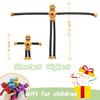 Pop Tubes Robot Bulk Stretchy Fidget Toy 8 Pcs Travel Toys for Toddlers Telescopic Suction Cup Bendable Robotics Sensory Toys for Autism Back to School Gifts Kids Boys Girls (8 pcs) view 4