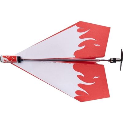 for 1 Set Electric Motor Paper Airplane Model DIY Electronic Flying Plane Kids