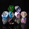 Leftover Dice - Mixed Random Set of 10 x D10 | Sir GameAlot Resin and Acrylic | Dungeons and Dragons (D&D) and Other Role Playing Games (RPG) (D10 (10 x10-sided)) view 3