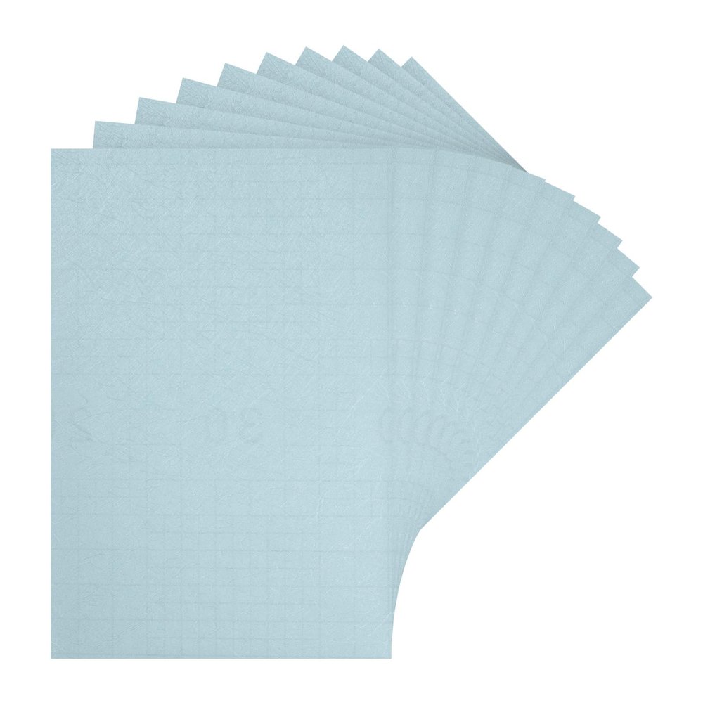 MECCANIXITY Dollhouse Floorboards 12 Inch x 8 Inch Dollhouse Wallpaper and Flooring Silk Pattern Sky Blue for Dollhouse Sand Table Model Accessories 10 Pcs