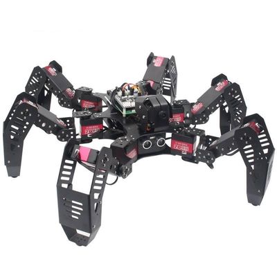 Advanced 18DOF Hexapod Robot Kit for Raspberry Pi 4B  DIY Educational Spider Robot