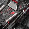 Jetwood RC Car JC14EP Car Shell with Braking Light for RC Truck (Red on Black) view 3